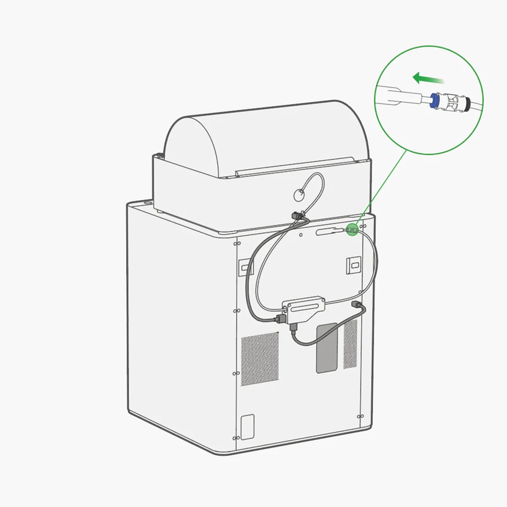 Bambu Lab X1 / P1P Printer PTFE Tube Connector