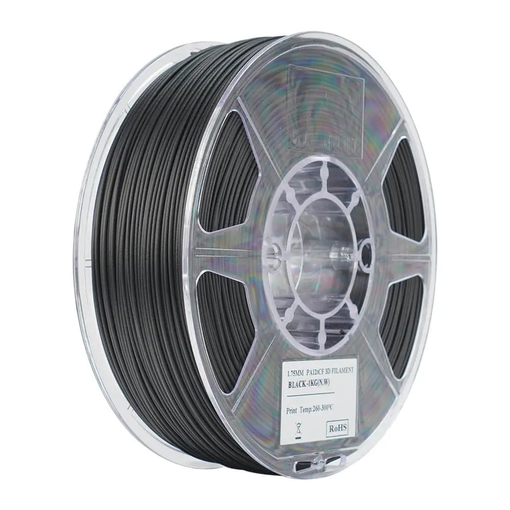 eSUN PA12+CF 1.75mm 1Kg Black Filament