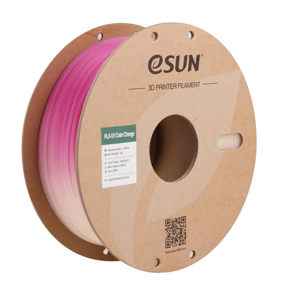 eSUN PLA UV Color Change 1.75mm 1Kg eSUN PLA UV Color Change 1.75mm 1Kg