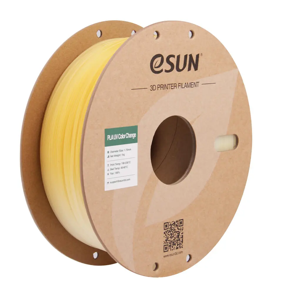 eSUN PLA UV Color Change 1.75mm 1Kg eSUN PLA UV Color Change 1.75mm 1Kg