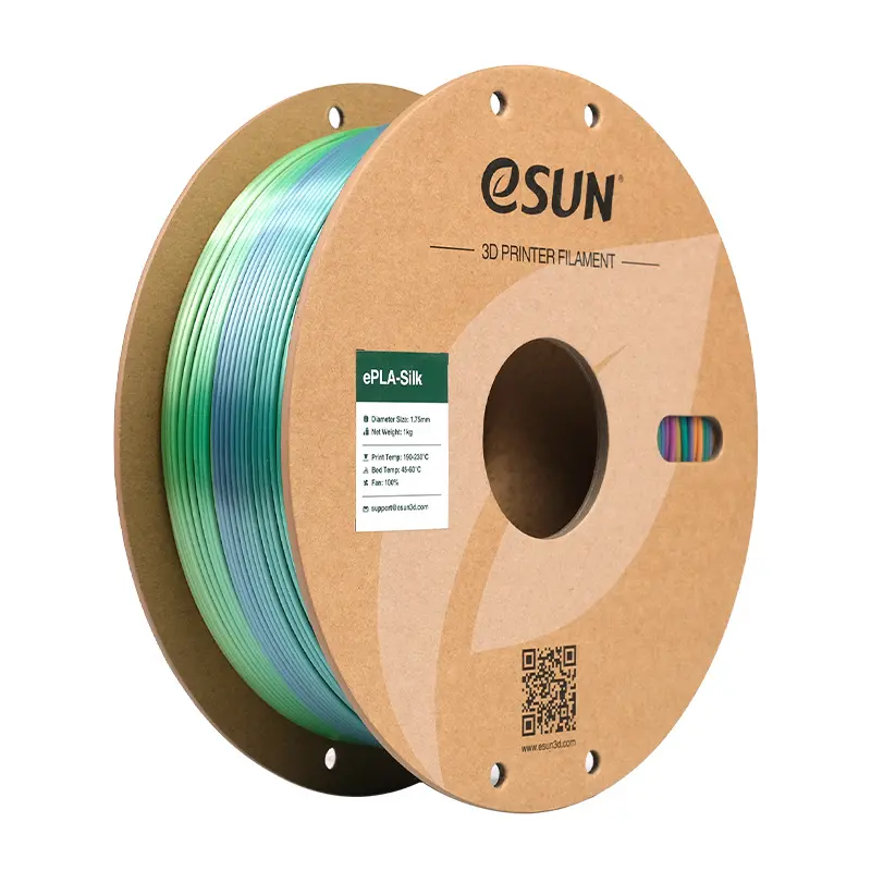 eSUN PLA Silk Rainbow 1.75mm 1Kg eSUN PLA Silk Rainbow 1.75mm 1Kg