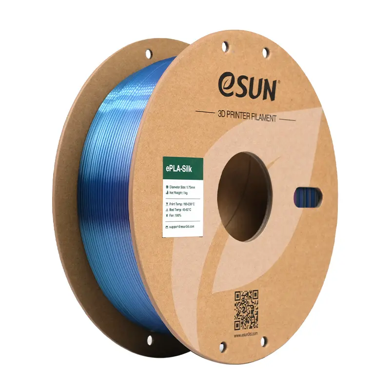 eSUN PLA Silk Rainbow 1.75mm 1Kg eSUN PLA Silk Rainbow 1.75mm 1Kg
