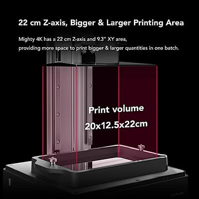 Phrozen Sonic Mighty 4K Resin 3D Printer - Refurbished